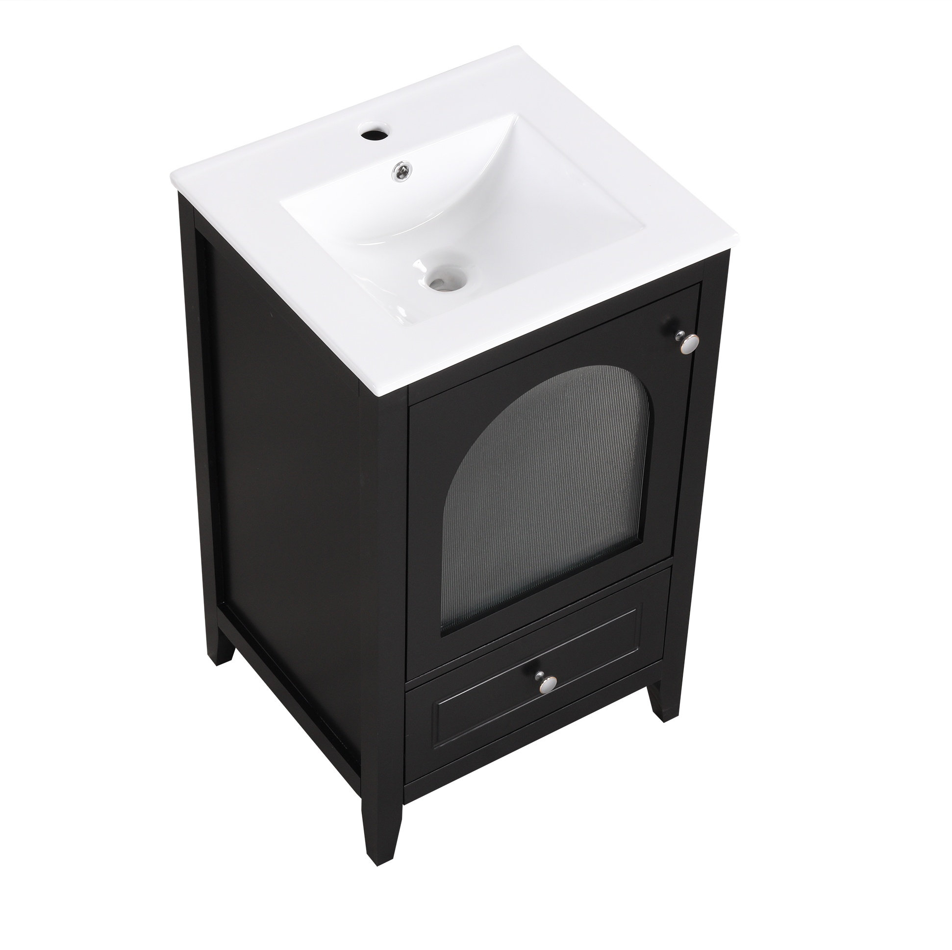 Kozart 20" Bathroom Vanity with Sink, Bathroom with Soft